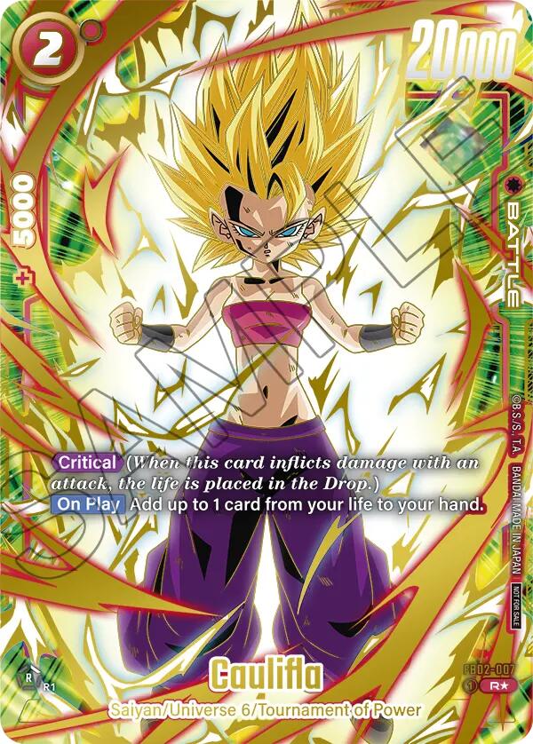 Caulifla (FB02-007) (Ultimate Battle 2024 Vol.2) [Fusion World Tournament Cards] | Cards and Coasters CA