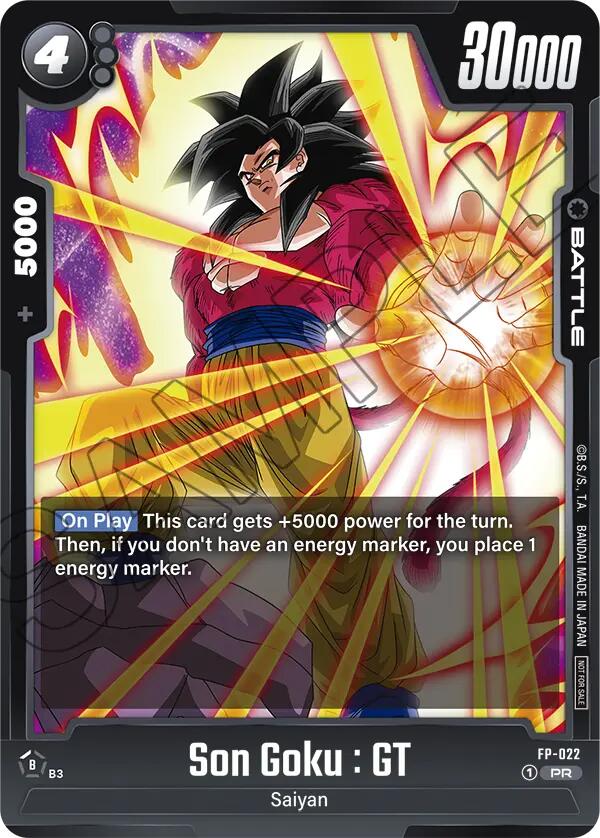 Son Goku : GT (FP-022) [Fusion World Promotion Cards] | Cards and Coasters CA