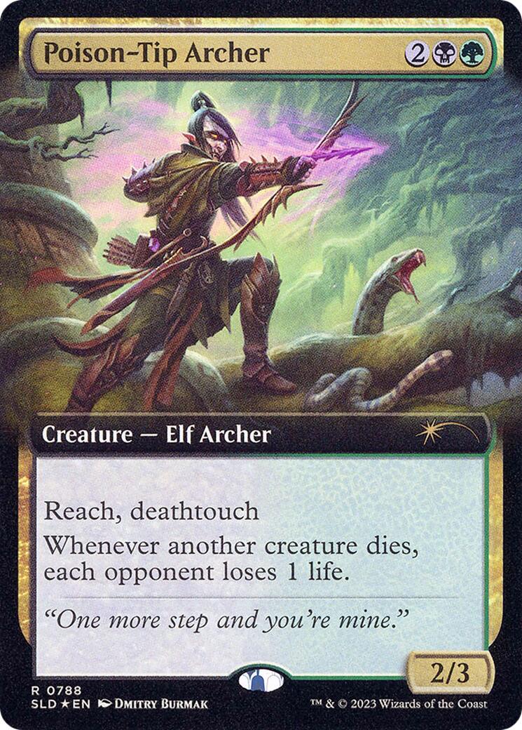 Poison-Tip Archer (Extended Art) [Secret Lair Drop Series] | Cards and Coasters CA