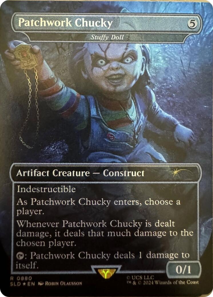 Patchwork Chucky - Stuffy Doll [Secret Lair Drop Series] | Cards and Coasters CA