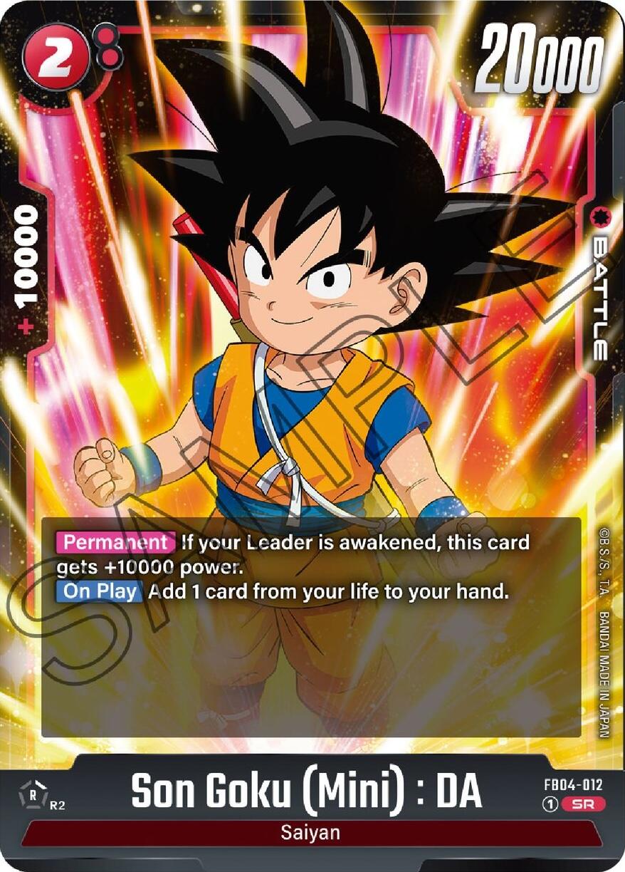Son Goku (Mini) : DA [Ultra Limit] | Cards and Coasters CA
