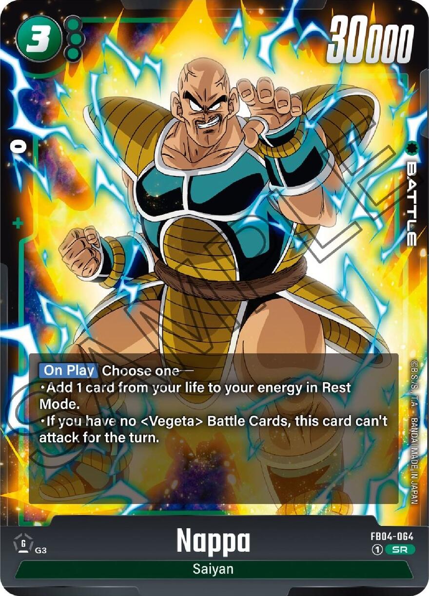 Nappa [Ultra Limit] | Cards and Coasters CA