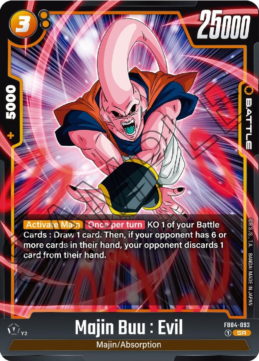 Majin Buu : Evil [Ultra Limit] | Cards and Coasters CA