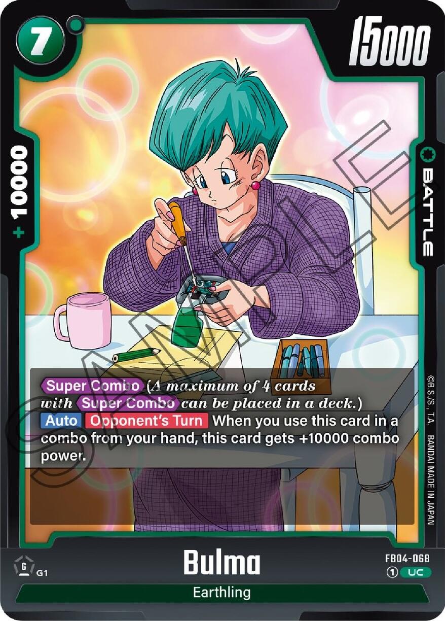 Bulma [Ultra Limit] | Cards and Coasters CA