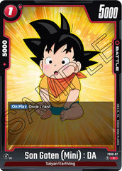 Son Goten (Mini) : DA [Starter Deck: Son Goku] | Cards and Coasters CA