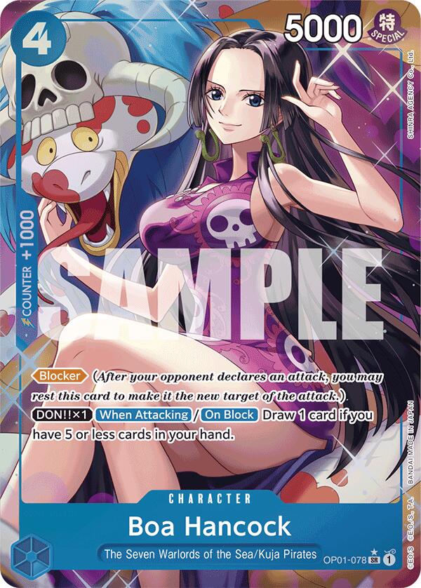 Boa Hancock (OP01-078) (Alternate Art) [Premium Booster -The Best-] | Cards and Coasters CA