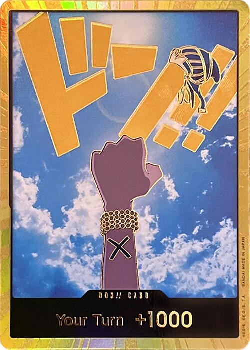 DON!! Card (Vivi) (Gold) [Premium Booster -The Best-] | Cards and Coasters CA