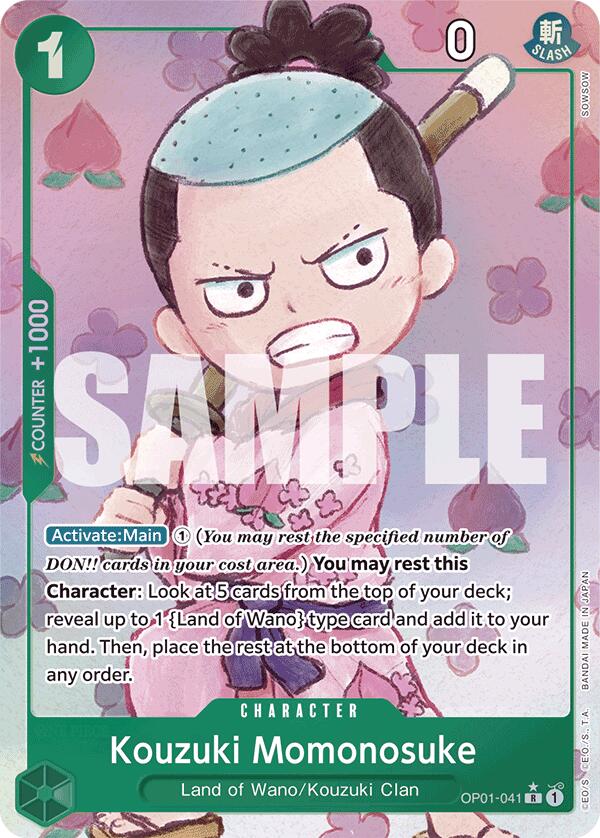 Kouzuki Momonosuke (Alternate Art) [Premium Booster -The Best-] | Cards and Coasters CA