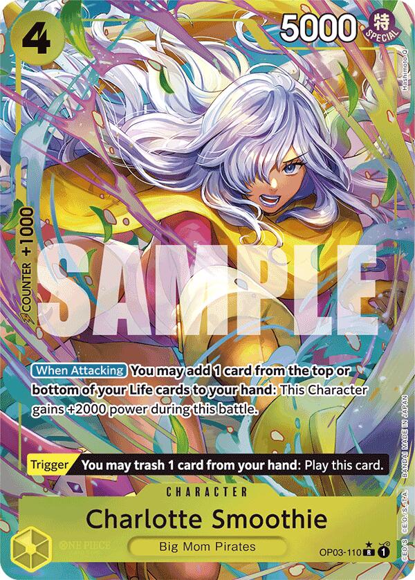 Charlotte Smoothie (Alternate Art) [Premium Booster -The Best-] | Cards and Coasters CA