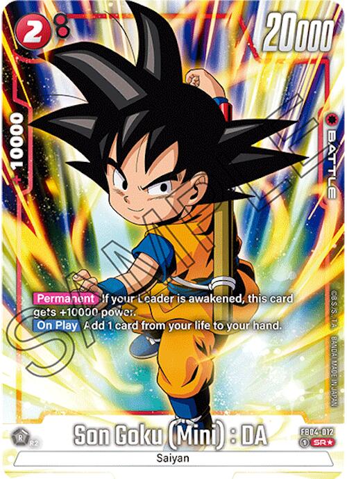 Son Goku (Mini) : DA (Alternate Art) [Ultra Limit] | Cards and Coasters CA