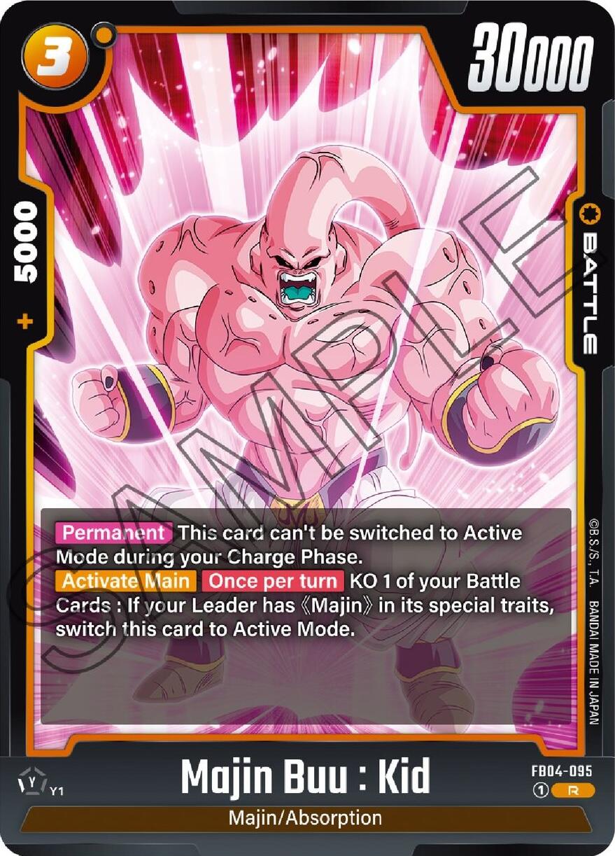 Majin Buu : Kid (FB04-095) [Ultra Limit] | Cards and Coasters CA