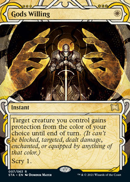 Gods Willing (Foil Etched) [Strixhaven: Mystical Archive] | Cards and Coasters CA