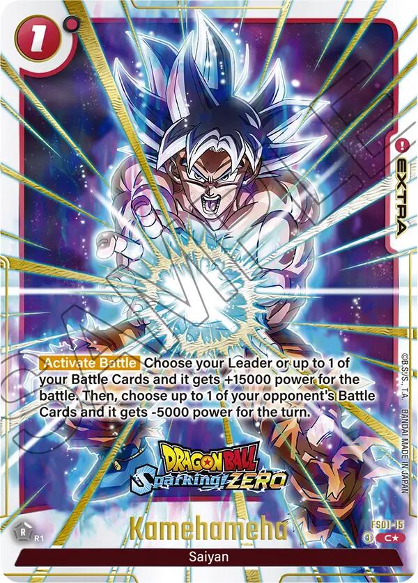 Kamehameha (Dragon Ball Sparking! ZERO) [Fusion World Promotion Cards] | Cards and Coasters CA