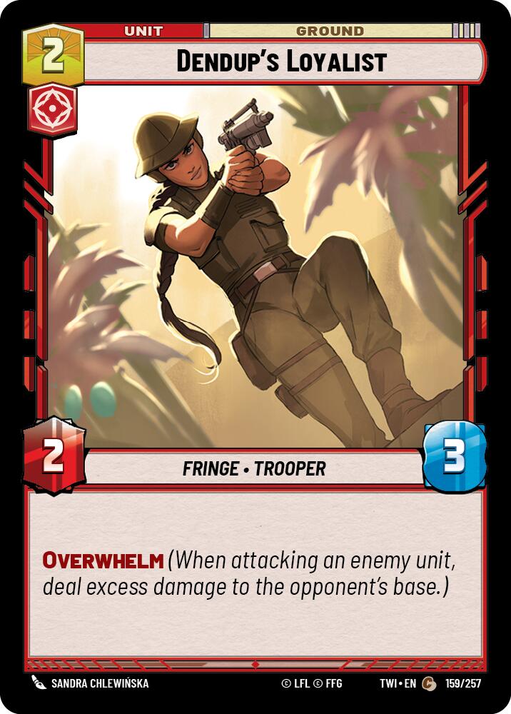 Dendup's Loyalist (159/257) (159/257) [Twilight of the Republic] | Cards and Coasters CA