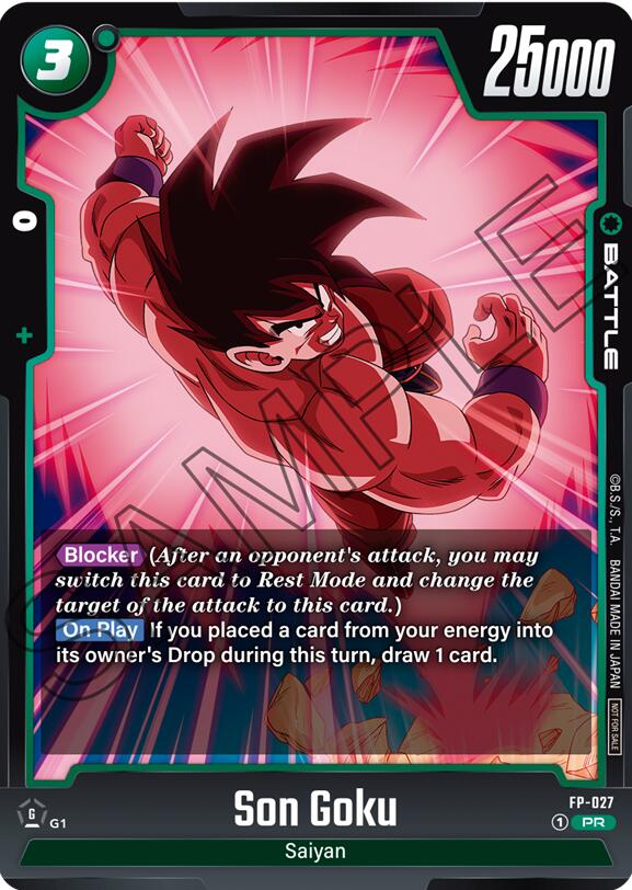 Son Goku (FP-027) [Fusion World Promotion Cards] | Cards and Coasters CA