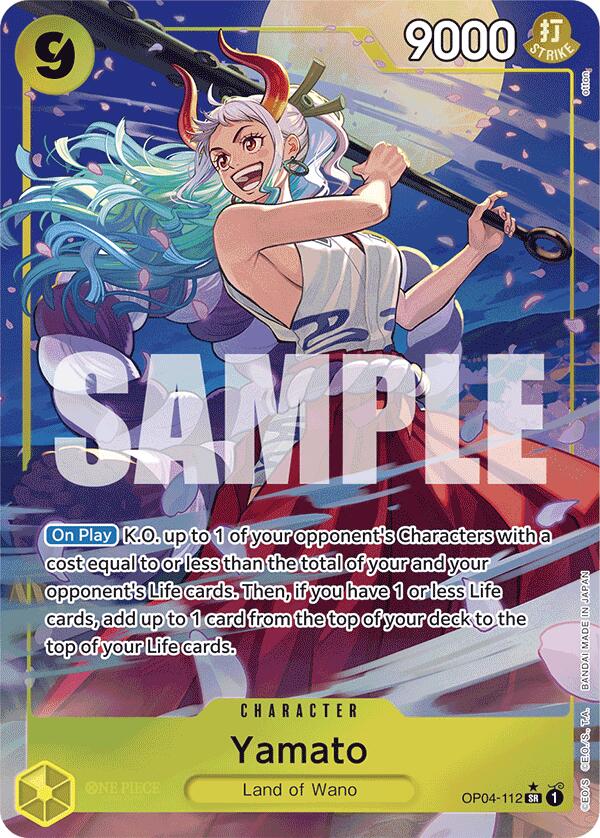 Yamato (OP04-112) (Alternate Art) [Premium Booster -The Best-] | Cards and Coasters CA