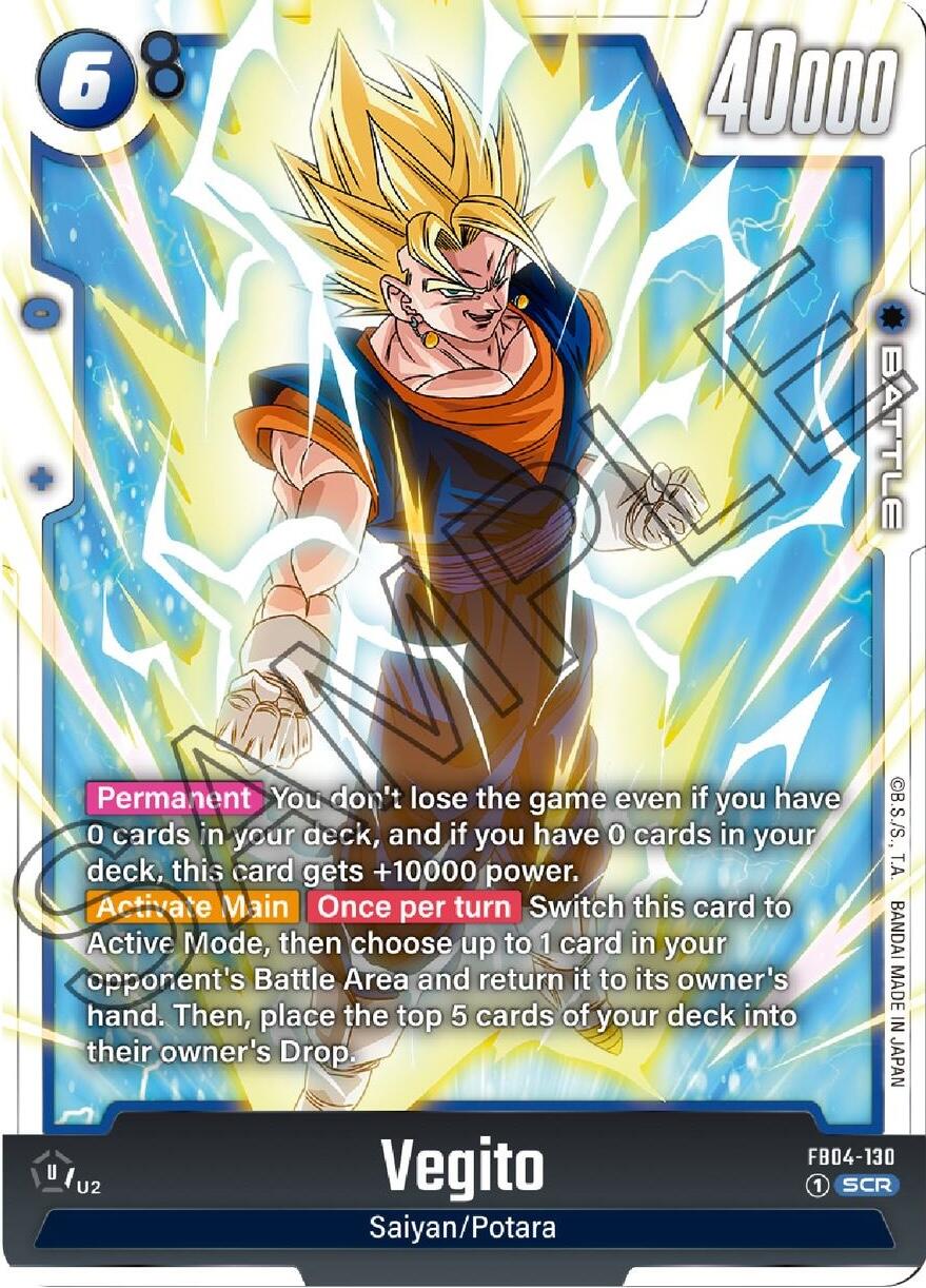 Vegito [Ultra Limit] | Cards and Coasters CA