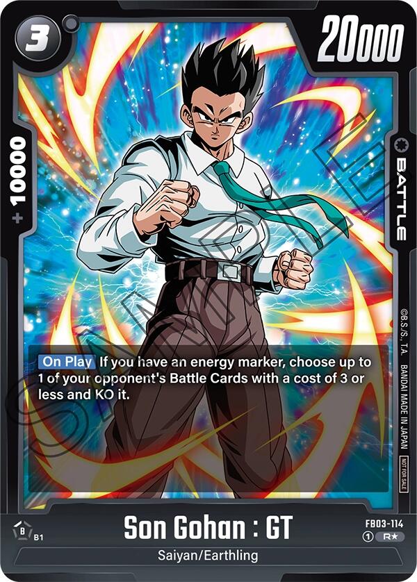 Son Gohan : GT (Tournament Pack 04) [Tournament and Championship Promos] | Cards and Coasters CA