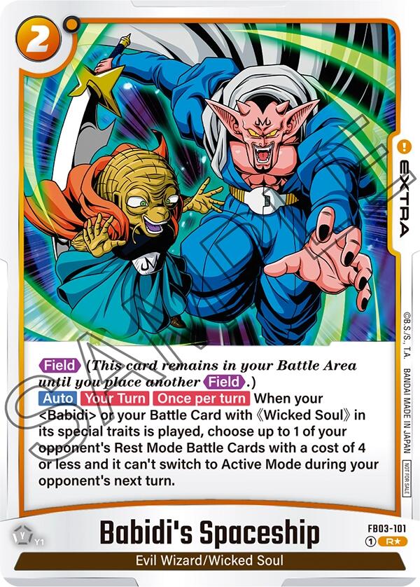 Babidi's Spaceship (Tournament Pack 04) [Tournament and Championship Promos] | Cards and Coasters CA