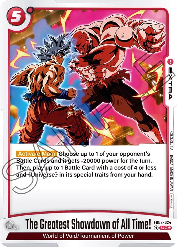 The Greatest Showdown of All Time! (Tournament Pack 04) [Tournament and Championship Promos] | Cards and Coasters CA