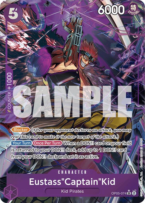 Eustass"Captain"Kid (OP05-074) (Alternate Art) [Premium Booster -The Best-] | Cards and Coasters CA