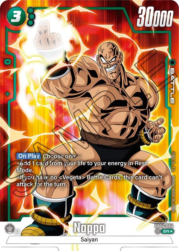 Nappa (FB04-064) (Alternate Art) [Ultra Limit] | Cards and Coasters CA