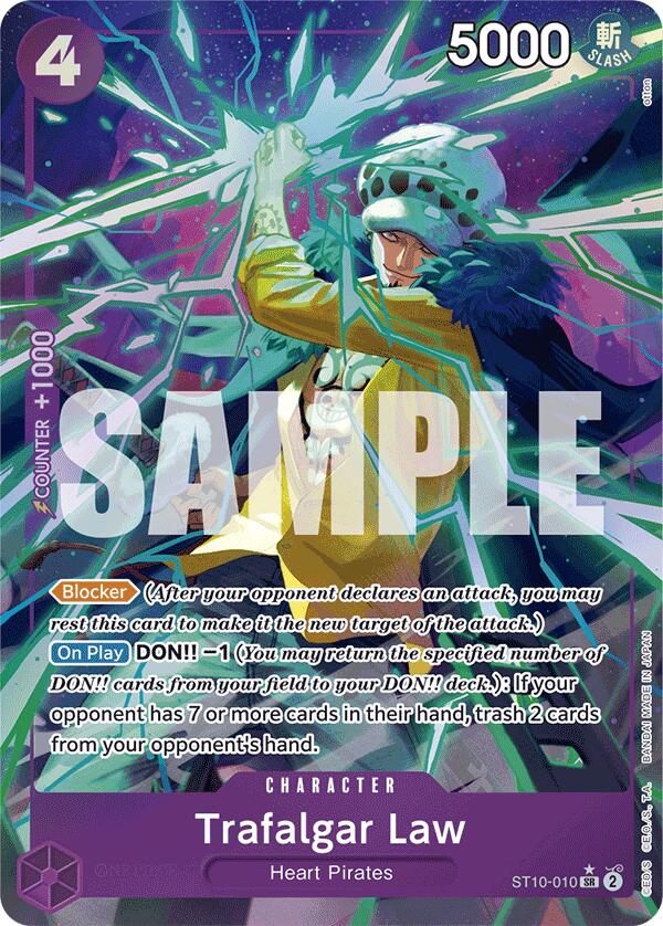 Trafalgar Law (ST10-010) (Alternate Art) [Premium Booster -The Best-] | Cards and Coasters CA