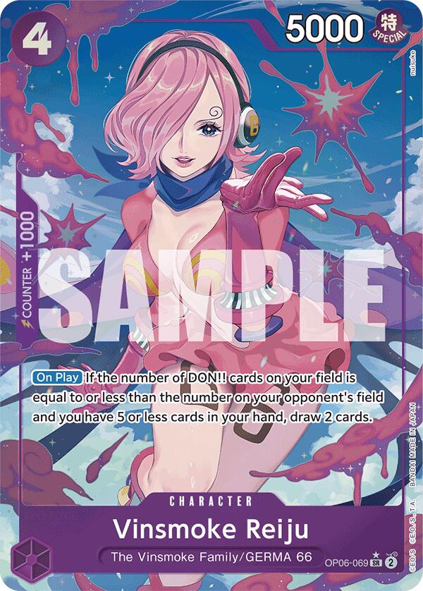 Vinsmoke Reiju (OP06-069) (Alternate Art) [Premium Booster -The Best-] | Cards and Coasters CA