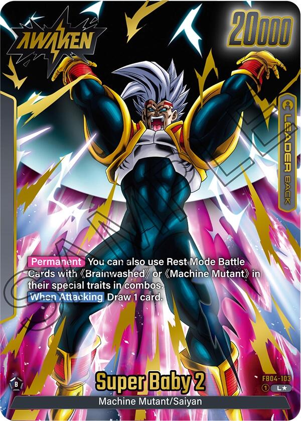 Baby Vegeta // Super Baby 2 (Alternate Art) [Ultra Limit] | Cards and Coasters CA