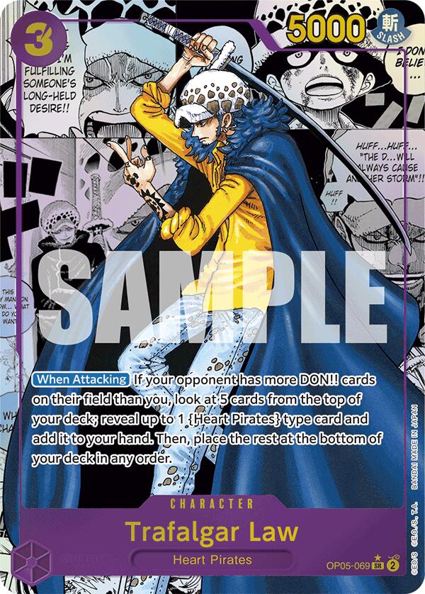 Trafalgar Law (OP05-069) (Manga) [Premium Booster -The Best-] | Cards and Coasters CA