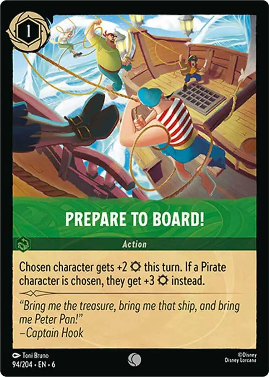 Prepare to Board! (94/204) [Azurite Sea] | Cards and Coasters CA