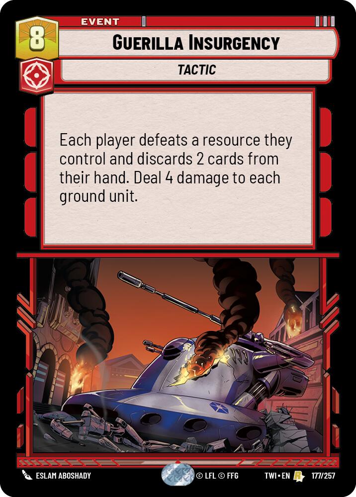 Guerilla Insurgency (177/257) (177/257) [Twilight of the Republic] | Cards and Coasters CA