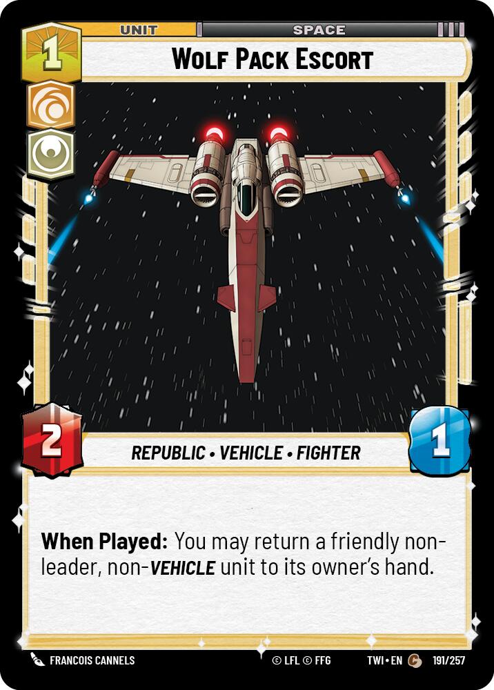 Wolf Pack Escort (191/257) (191/257) [Twilight of the Republic] | Cards and Coasters CA