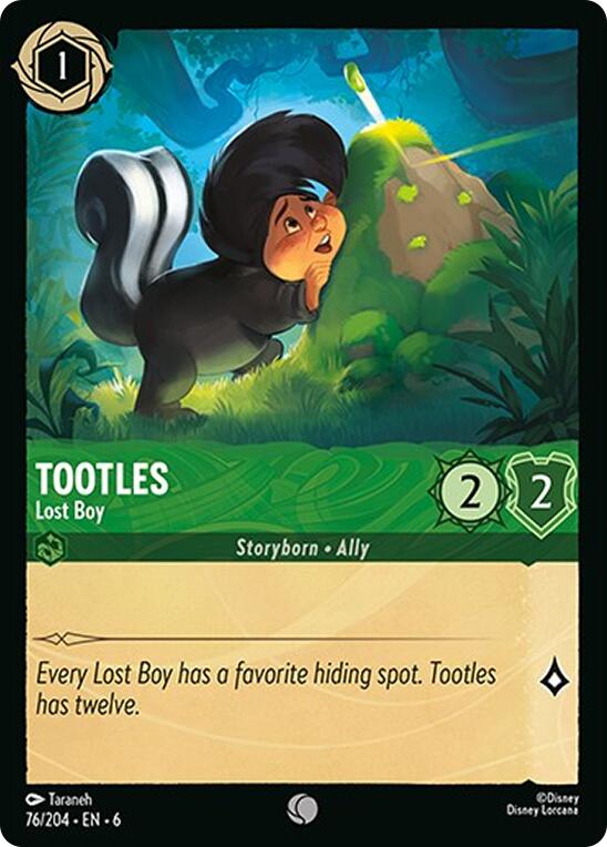 Tootles - Lost Boy (76/204) [Azurite Sea] | Cards and Coasters CA