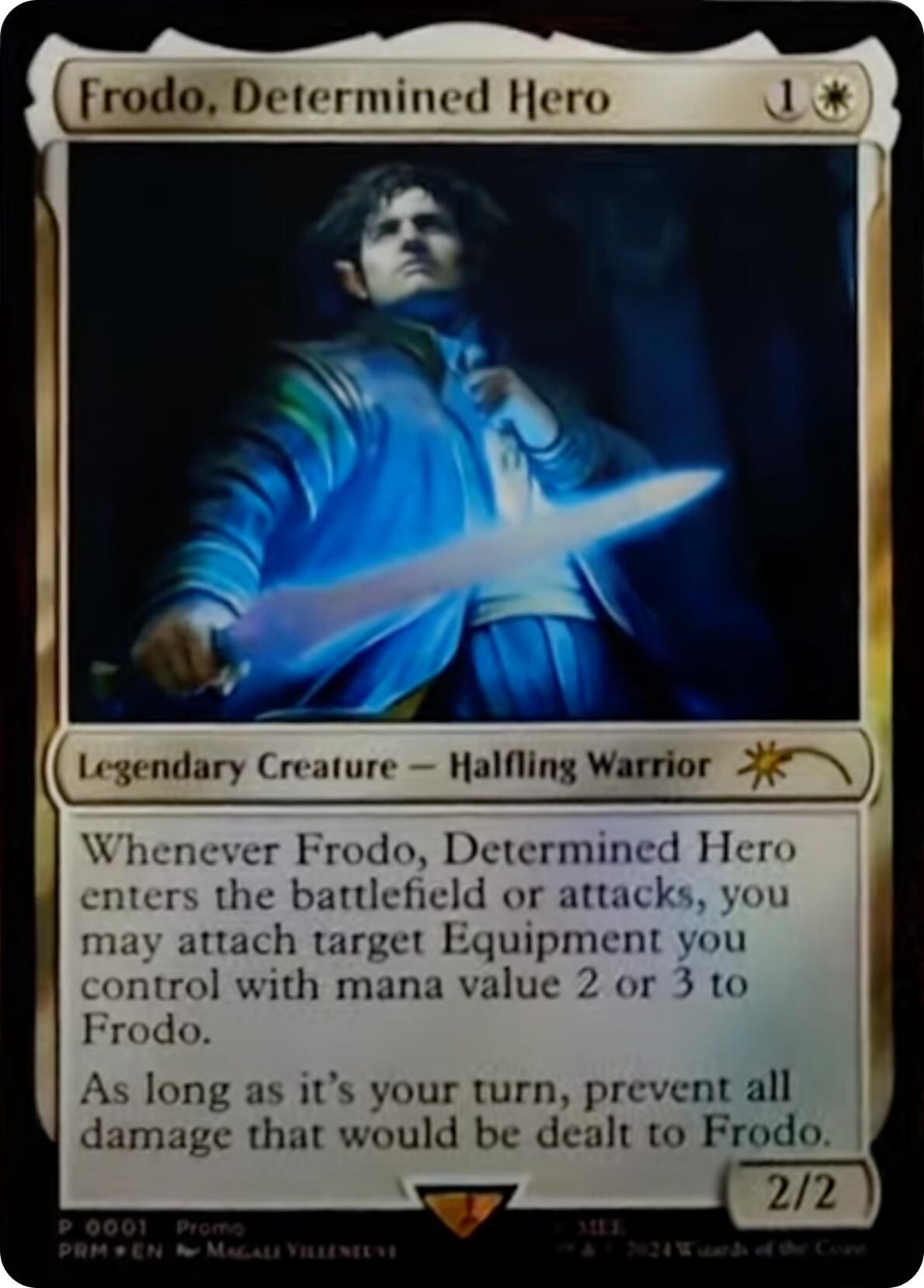 Frodo, Determined Hero [Resale Promos] | Cards and Coasters CA