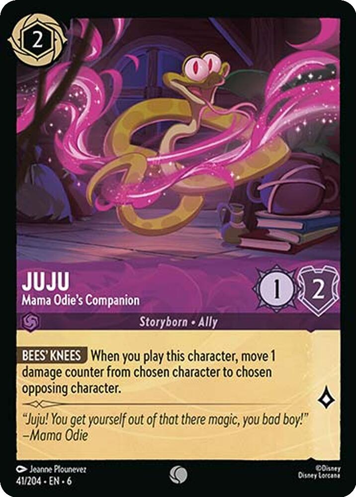 Juju - Mama Odie's Companion (41/204) [Azurite Sea] | Cards and Coasters CA