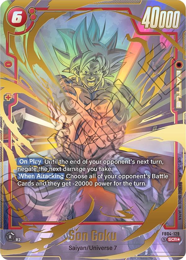 Son Goku (FB04-129) (Alternate Art) [Ultra Limit] | Cards and Coasters CA