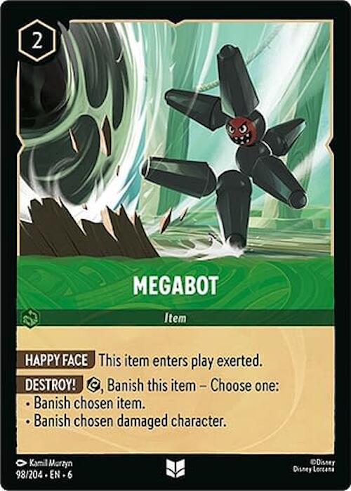 Megabot (98/204) [Azurite Sea] | Cards and Coasters CA