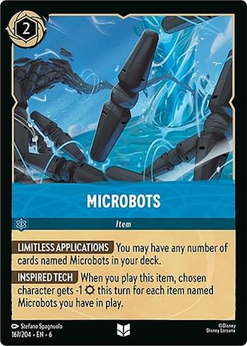 Microbots (167/204) [Azurite Sea] | Cards and Coasters CA