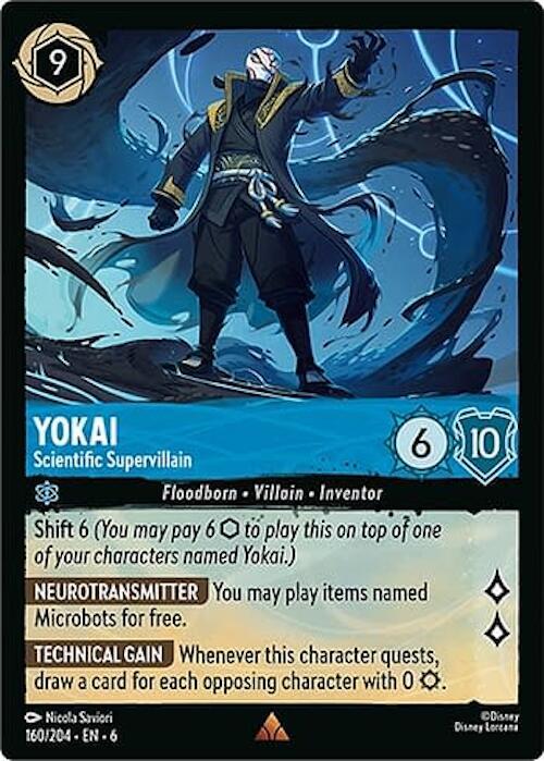 Yokai - Scientific Supervillain (160/204) [Azurite Sea] | Cards and Coasters CA