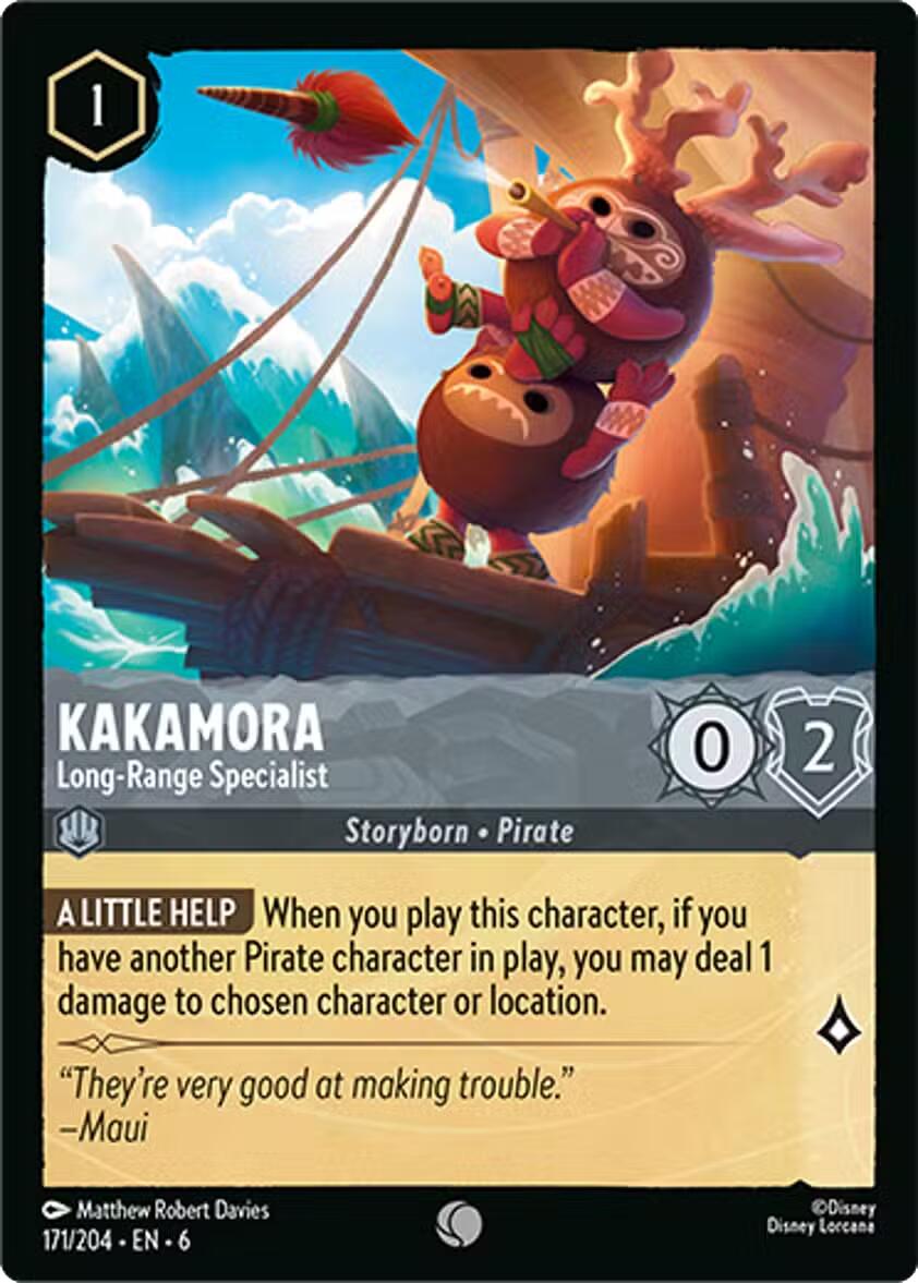 Kakamora - Long-Range Specialist (171/204) [Azurite Sea] | Cards and Coasters CA