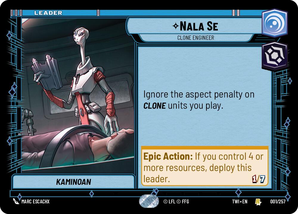 Nala Se - Clone Engineer (001/257) (001/257) [Twilight of the Republic] | Cards and Coasters CA
