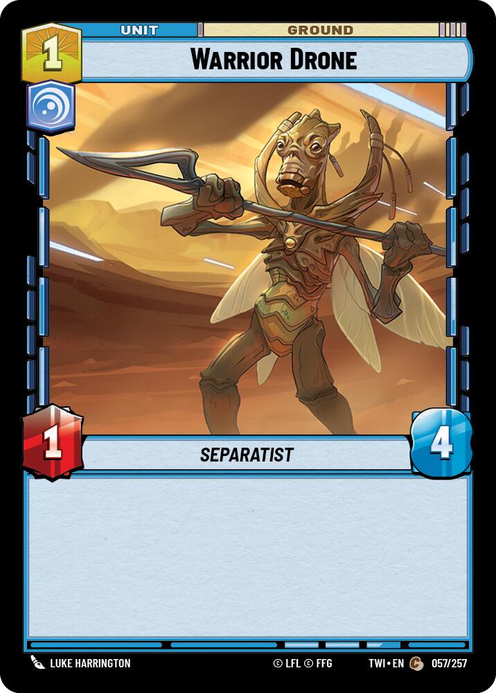 Warrior Drone (057/257) (057/257) [Twilight of the Republic] | Cards and Coasters CA