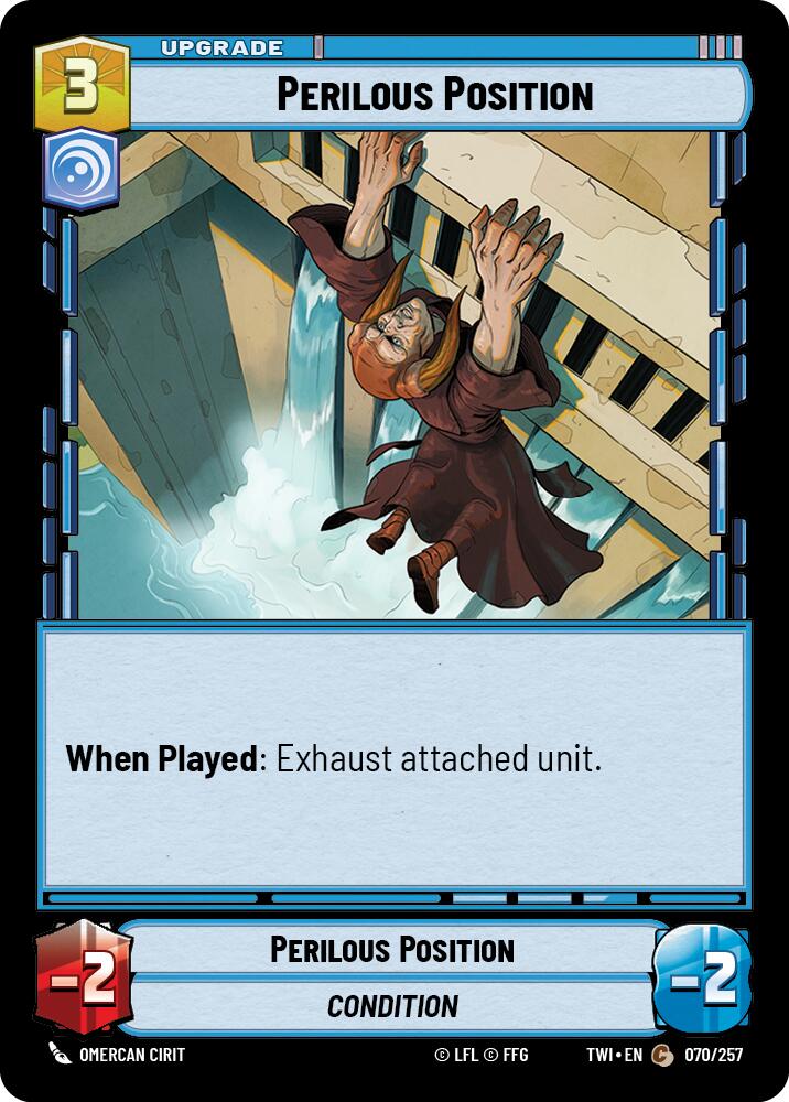 Perilous Position (070/257) (070/257) [Twilight of the Republic] | Cards and Coasters CA