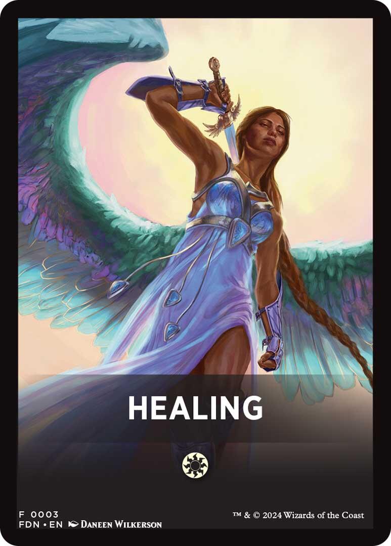 Healing Theme Card [Foundations Jumpstart Front Cards] | Cards and Coasters CA