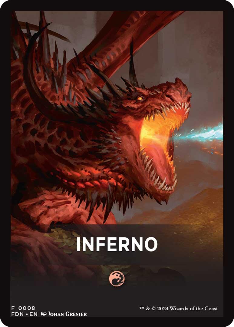 Inferno Theme Card [Foundations Jumpstart Front Cards] | Cards and Coasters CA