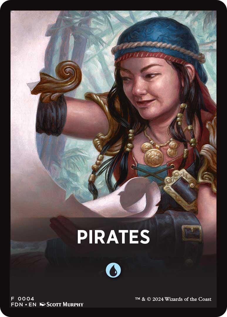 Pirates Theme Card [Foundations Jumpstart Front Cards] | Cards and Coasters CA