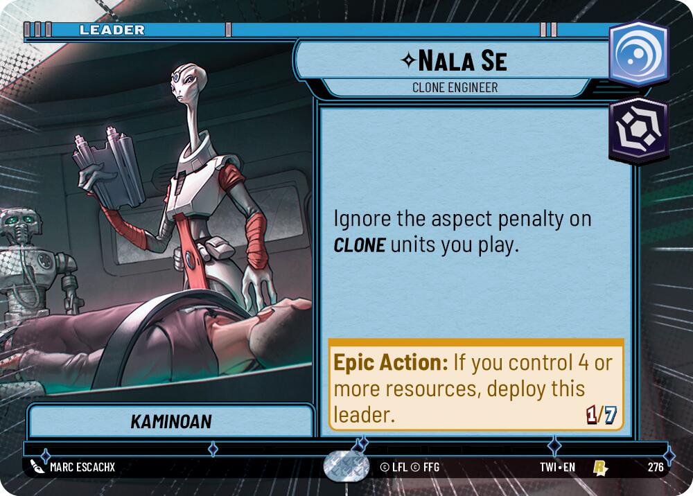 Nala Se - Clone Engineer (276) (Hyperspace) (276) [Twilight of the Republic] | Cards and Coasters CA