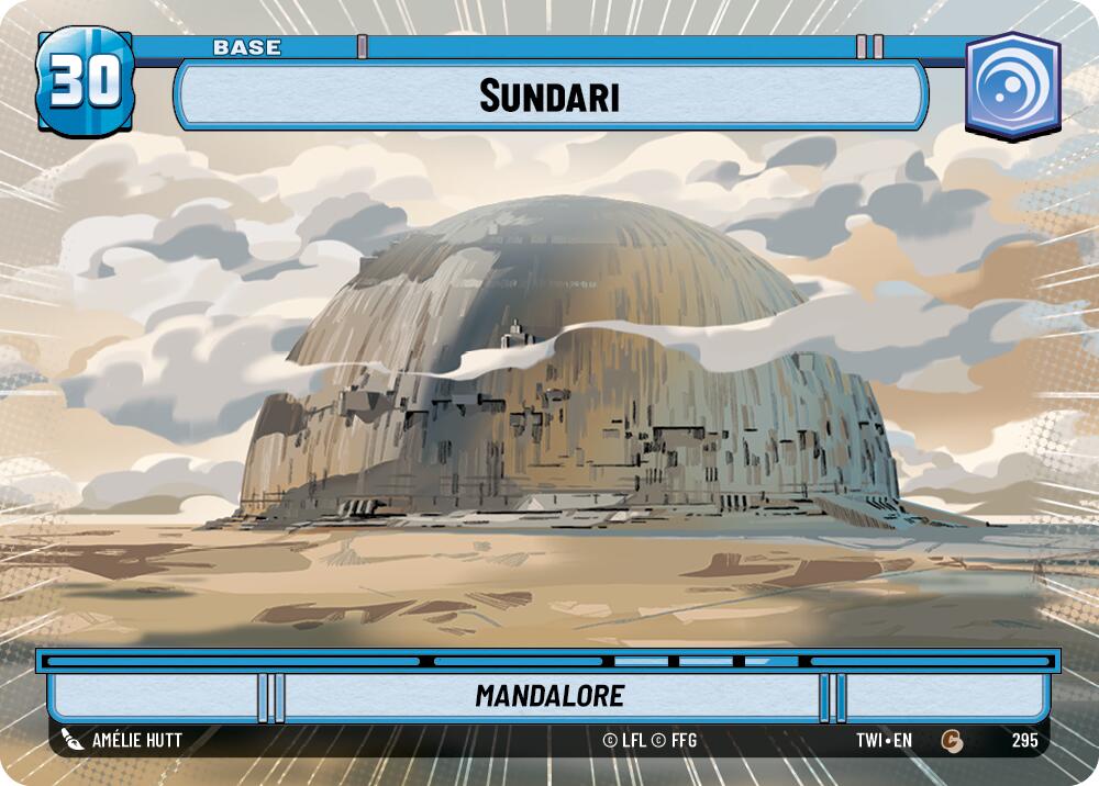 Sundari (295) (Hyperspace) (295) [Twilight of the Republic] | Cards and Coasters CA