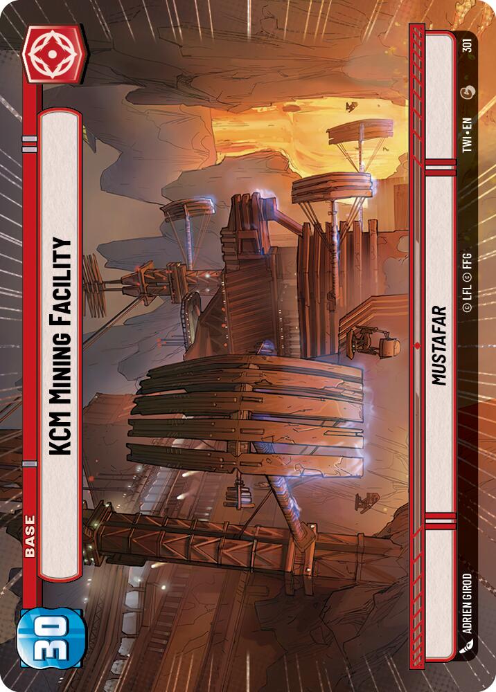 KCM Mining Facility (301) (Hyperspace) (301) [Twilight of the Republic] | Cards and Coasters CA